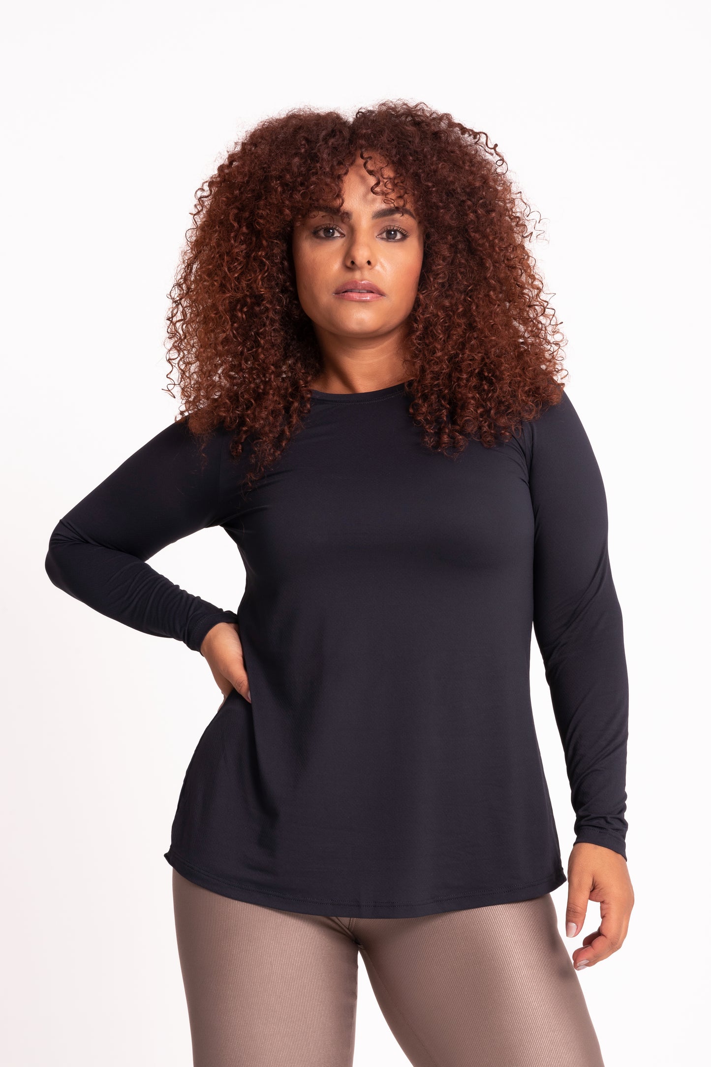 Bold Freedom Long Sleeve Shirt - Black