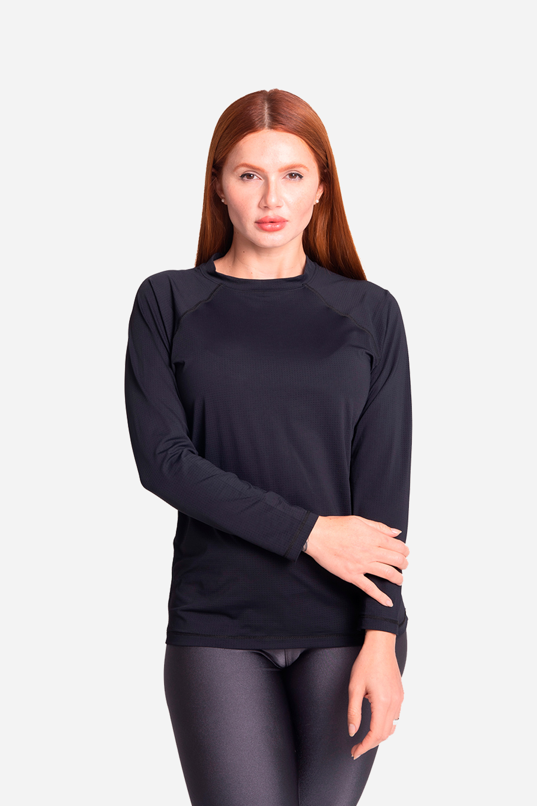 Fearless Flow Long Sleeve Shirt - Black