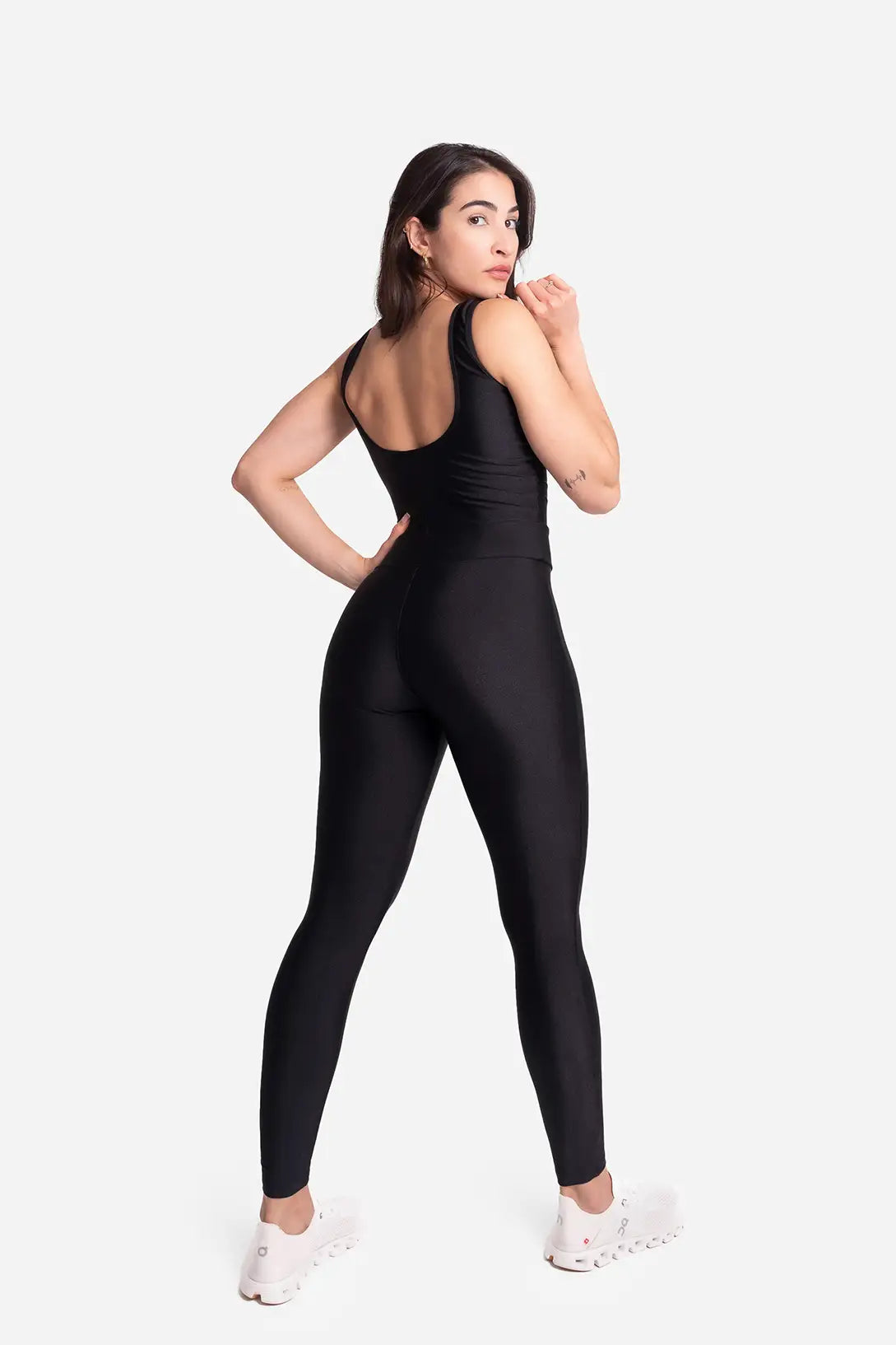 Luxe Flow One-Piece - Midnight Black