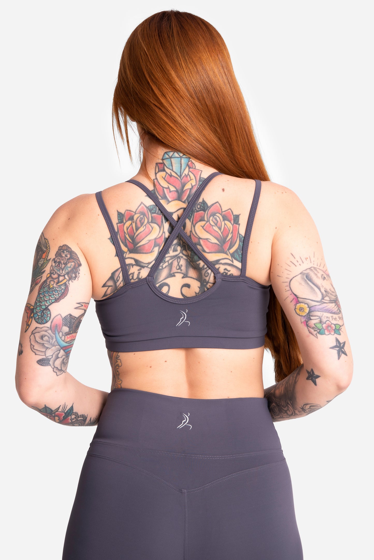 Muse Motion Strappy Bra Set - Storm Essence Grey