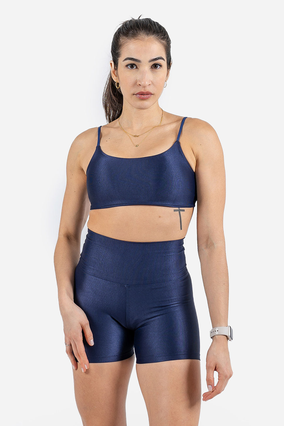 Power Sculpt Sports BraS / Navy Blue