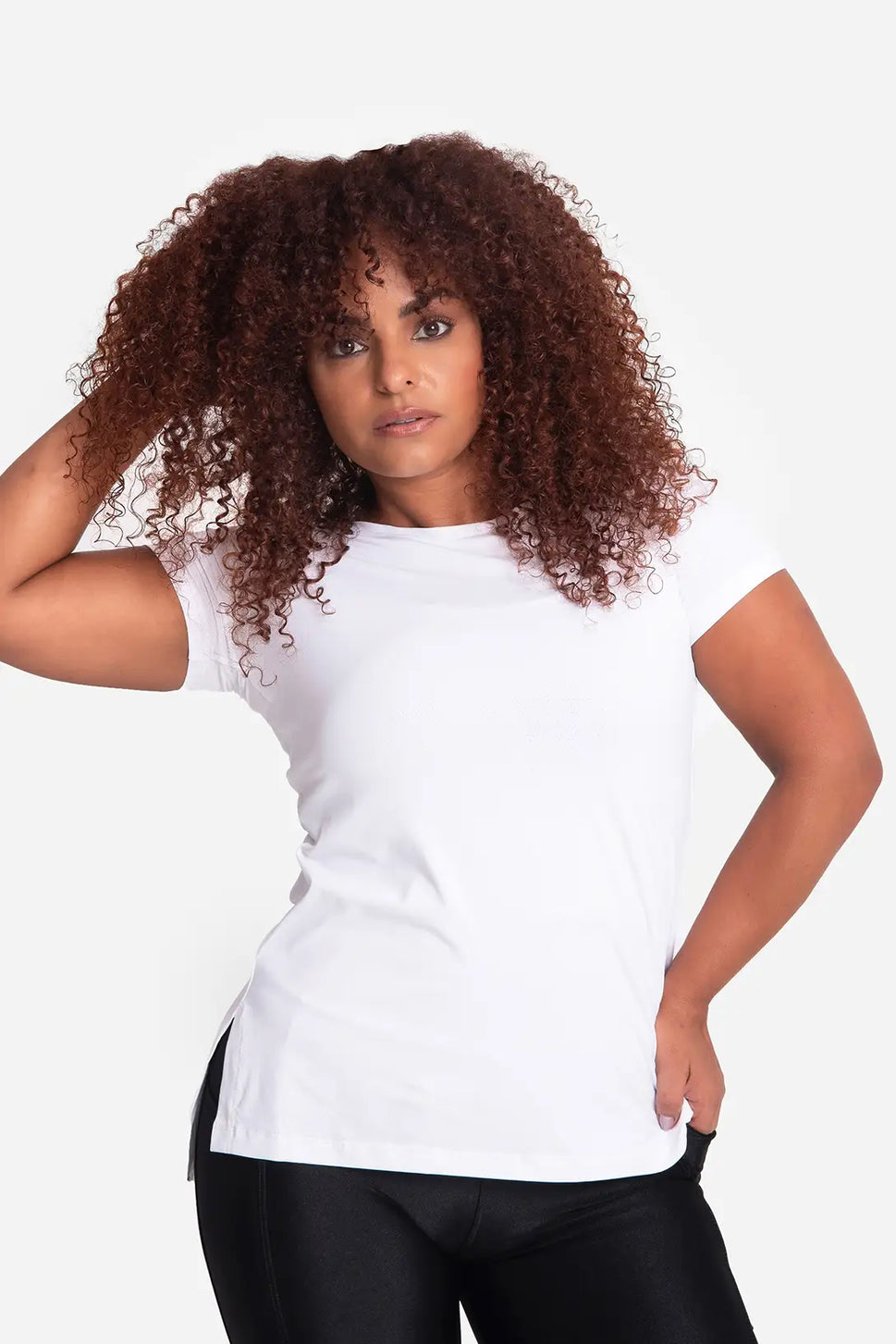 Empower Flow Short Sleeve TeeM / White
