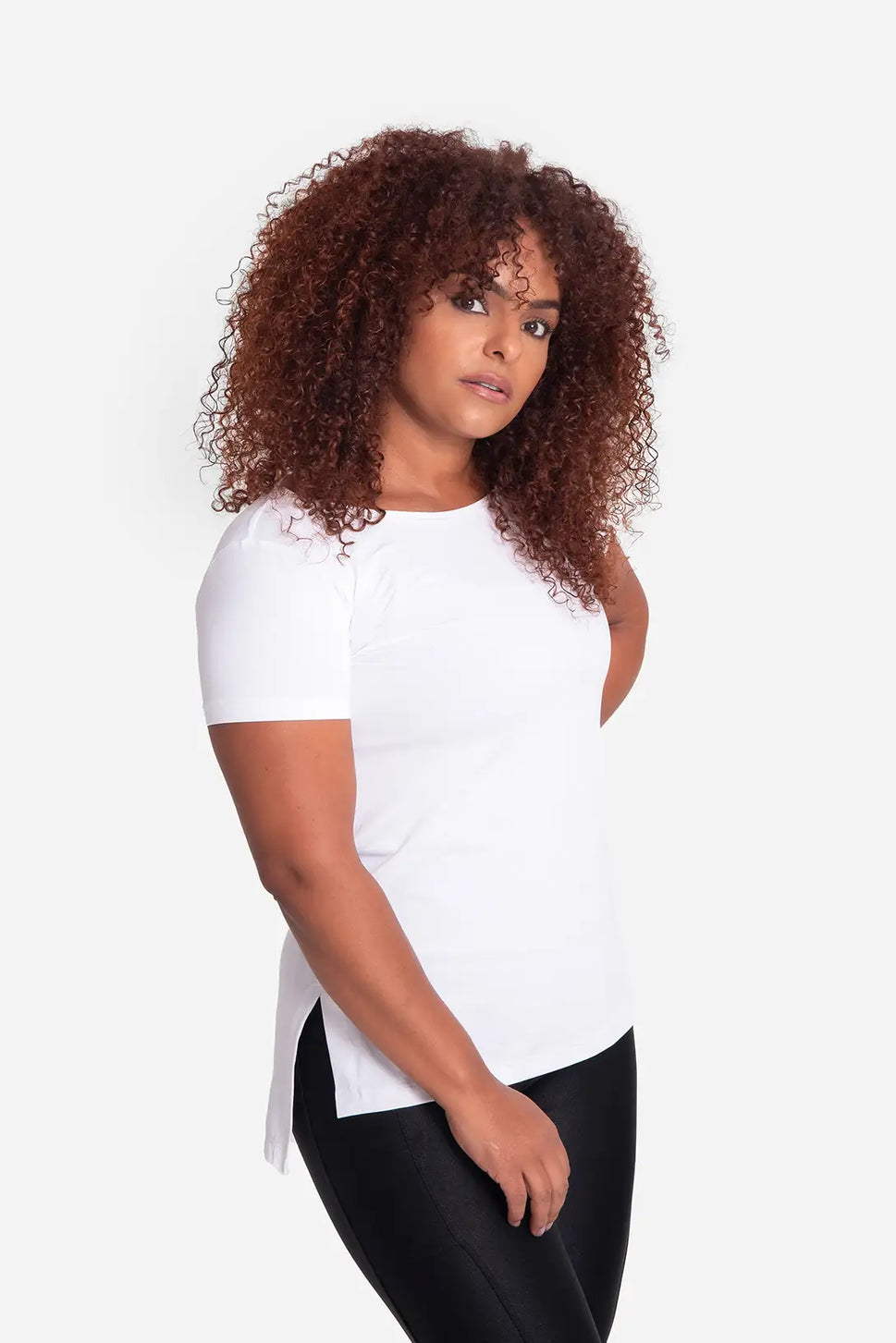 Empower Flow Short Sleeve TeeS / White