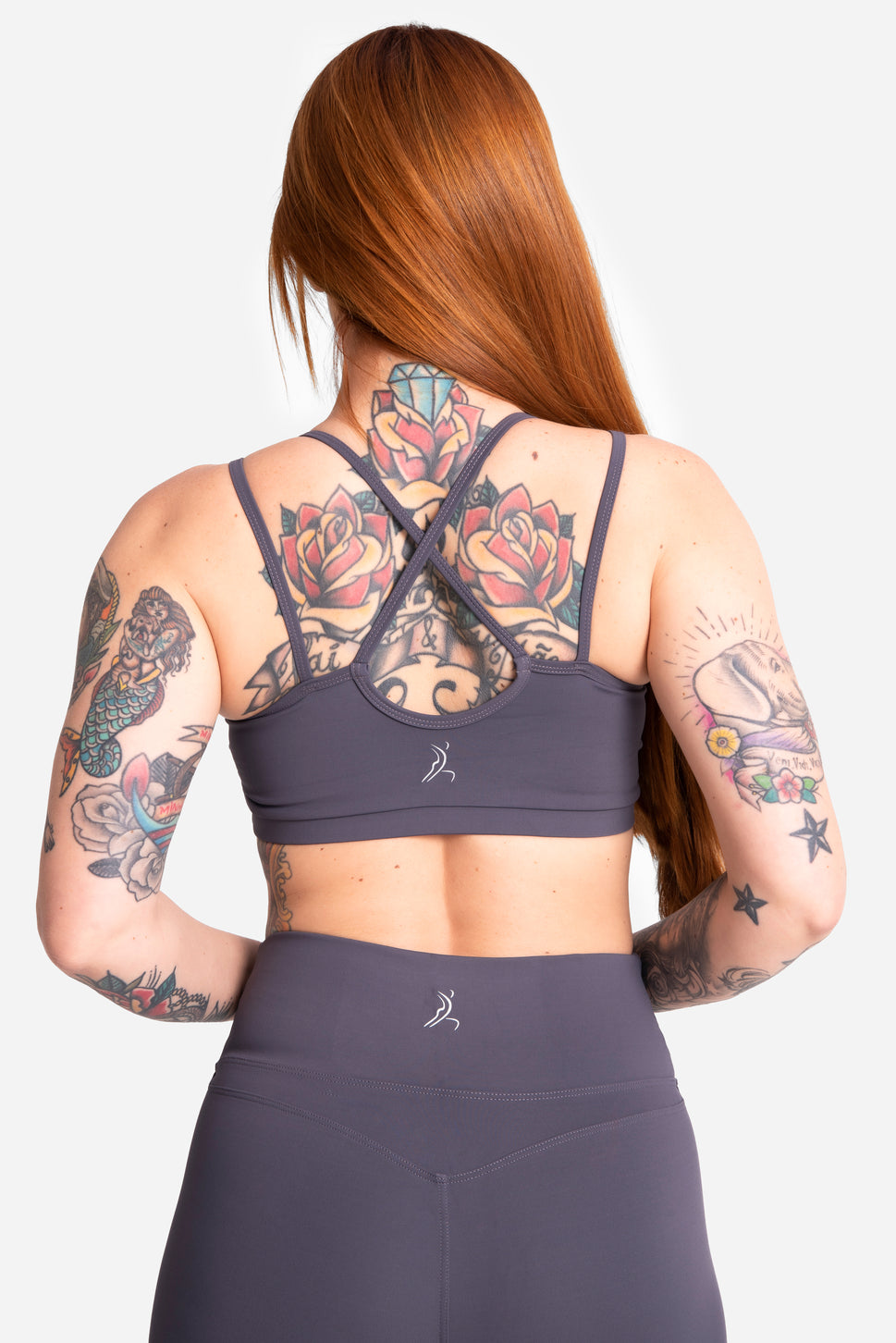 Muse Motion Strappy Bra Set - Storm Essence GreyM