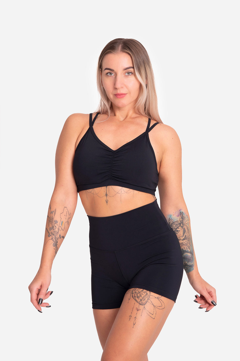 Muse Motion Shorts SetM / Charcoal Black