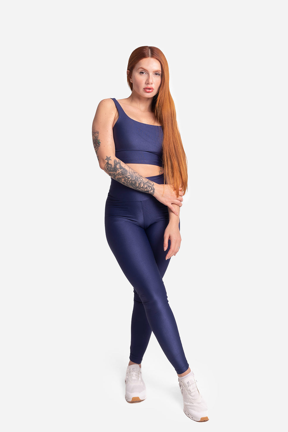 Glow Sculpt LeggingsS / Nightfall Blue