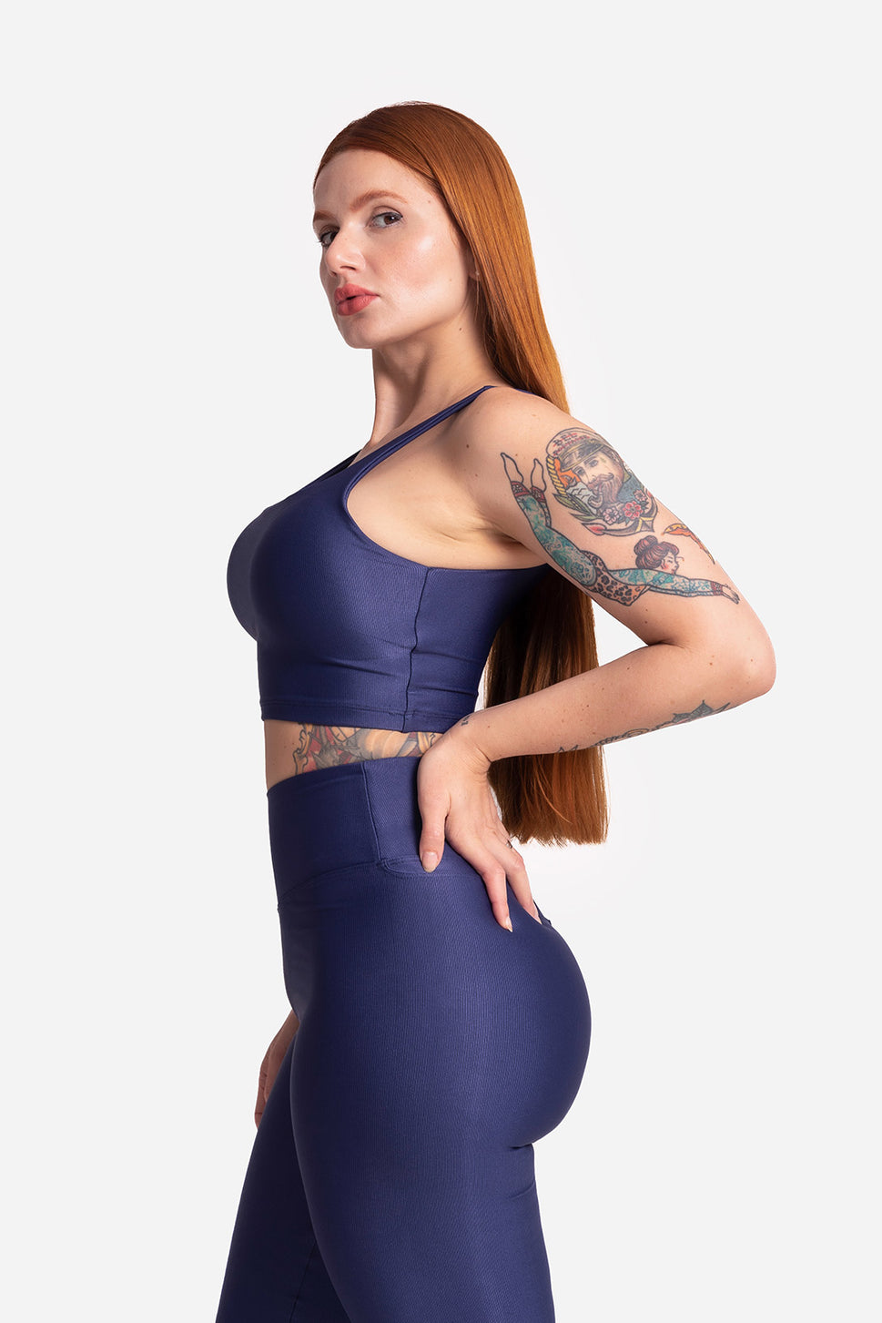 Power Sculpt LeggingsM / Nightfall Blue