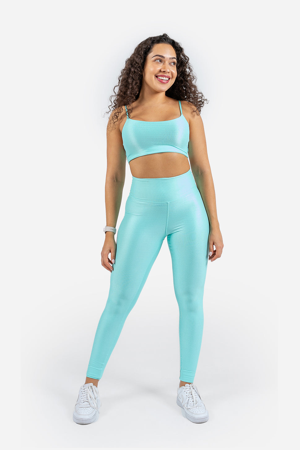 Power Sculpt LeggingsS / Seafoam Blue